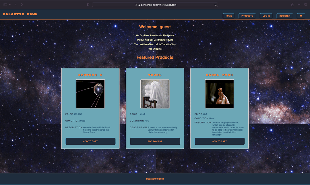 image of Galactic Pawn Galactic Pawn